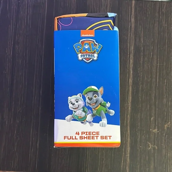 Nickelodeon Paw Patrol Colorful 4-Piece Sheet Set - Picture 2 of 5
